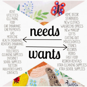 Wants vs Needs