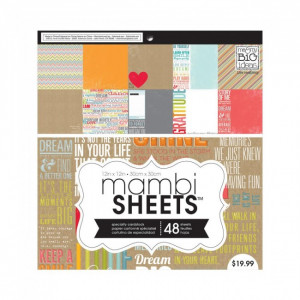 Home / Me & My Big Ideas Mambi Paper Pad Inspiration Quotes 12X12