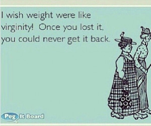 Weight Loss and Virginity