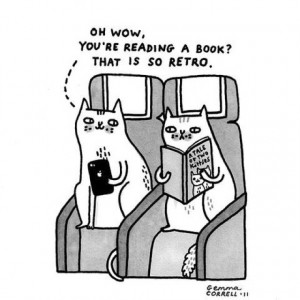 Cats take on reading