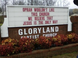 funny church sign (1) Funny Church Signs Quotes
