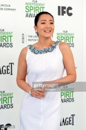 News Photo Actress Gong Li attends the 2014 Film Independent