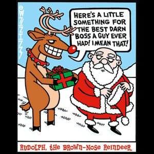 funny graphic rudolph Merry Christmas Sharenators-s300x300-35149