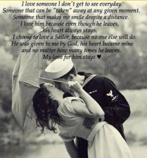 life of a navy wife/girlfriend