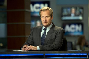 Jeff Bridges as Will McAvoy in the news drama series, 