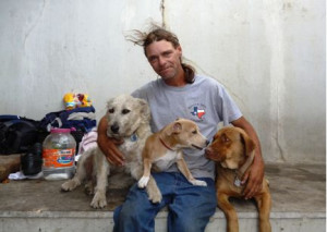 people and thier pets | Homeless People and their Pets
