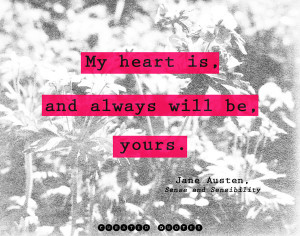 When you realize you want to spend the rest of your life with a person ...