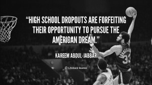 High school dropouts are forfeiting their opportunity to pursue the ...