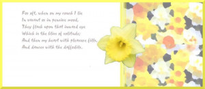daffodil poem