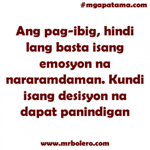 Mga Patama Quotes and Banat Tagalog Love Quotes