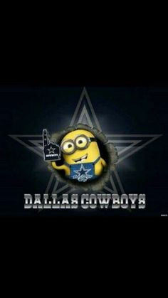 cowboy minion more cowboys fans cowboys stuff cowboys baby sports ...