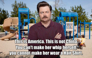 Ron Swanson’s 12 wisest quotes about the government [PHOTOS]