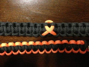 CRPS awareness bracelets! Made from 550 Paracord, these custom made ...