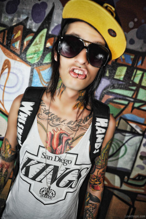 Mike Fuentes of Pierce the veil