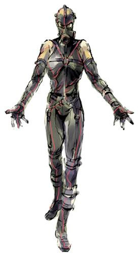 Psycho Mantis's Metal Gear Solid artwork.