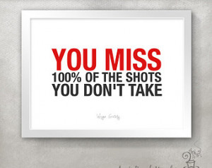 Hockey Quote / Graduation Gift / Achieving Goals / Inspirational Quote ...