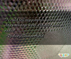 could tell my parents hated me.