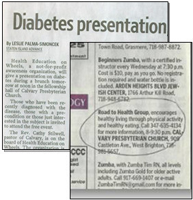 diabetes education brochure