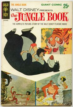 Walt Disney presents The Jungle Book (1967) — 1968 comic book More
