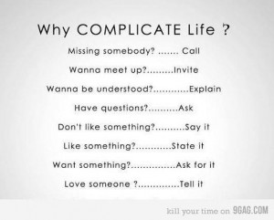 complicate, happiness, life, phrases, true