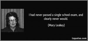 More Mary Leakey Quotes