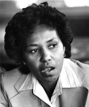 Yvonne Brathwaite Burke, the first African American woman to represent ...