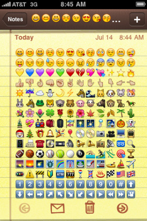 How to: Get the Emoji Keyboard in iPhone OS 4.0