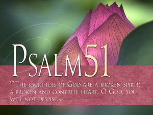 Psalm 51:17 – My Sacrifice Papel de Parede Imagem