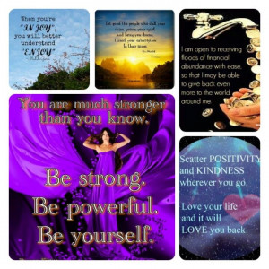 Powerful positive quotes college :)