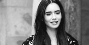 gif lily collins