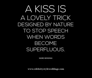 Ingrid Bergman Love Quote