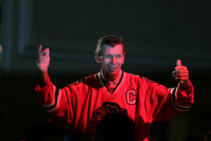 Stan Mikita Introduced The