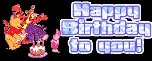 Myspace Graphics > Happy Birthday > happy birthday to you Graphic