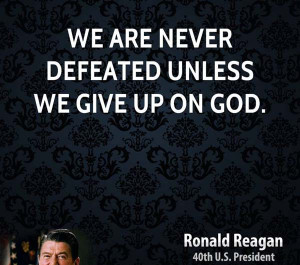 ronald reagan presidentnever give up motivational quotes pics These 22 ...