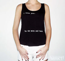 Brandy Melville I Love You To The Moon And Back Font