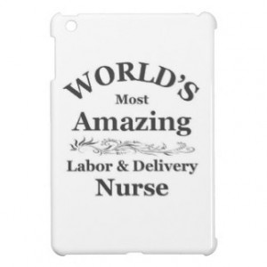 Amazing labor and delivery nurse cover for the iPad mini