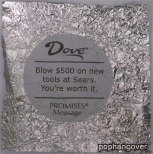 Dove Chocolate Promise Notes For Men