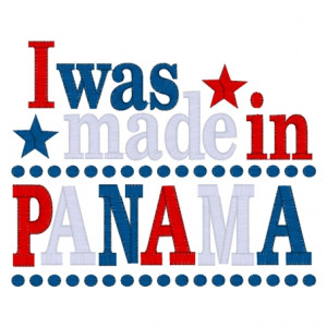 Sayings (3553) ...Made in Panama 5x7 £1.90p