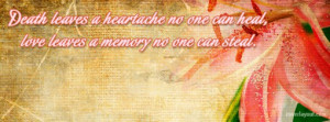 Death Passing Quotes Facebook Cover Layouts