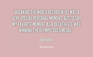 Breaking Records Quotes