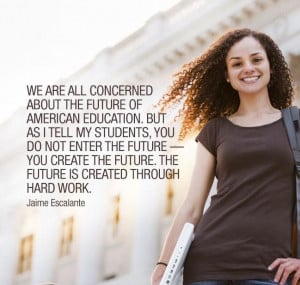 ... Sept 15 to October 15, inspiring quote on education by Sonia Sotomayor