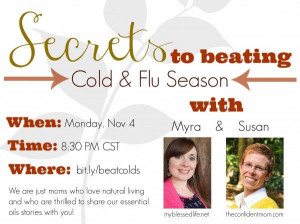 Beat Cold Flu Season - Free online class #oilyfamilies Be a part of ...