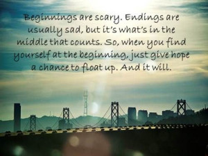 life #beginning #scary #endings #sad #hope #sandrabullock #hopefloats
