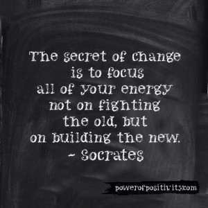 MOTIVATION 15 Best Socrates Picture Quotes - The secret of change is ...