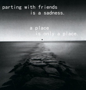 The eye that looks ahead to the safe course is closed forever.