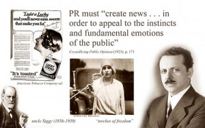Edward Bernays (right), the father of modern advertising. ( Website ...