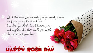 Valentines Rose Day Images with Quotes For Facebook, Whatsapp