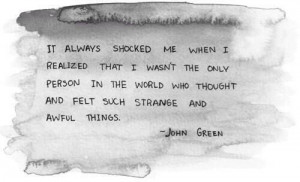 John Green, you genius.