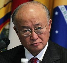 Yukiya Amano the director general of the Vienna based International