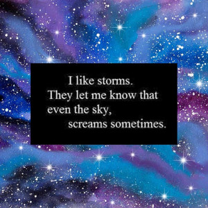 aaaaaaand here come the depressing posts #storms #sky #scream #quotes ...
